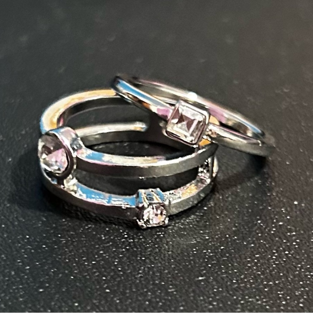 Silver Ring Set